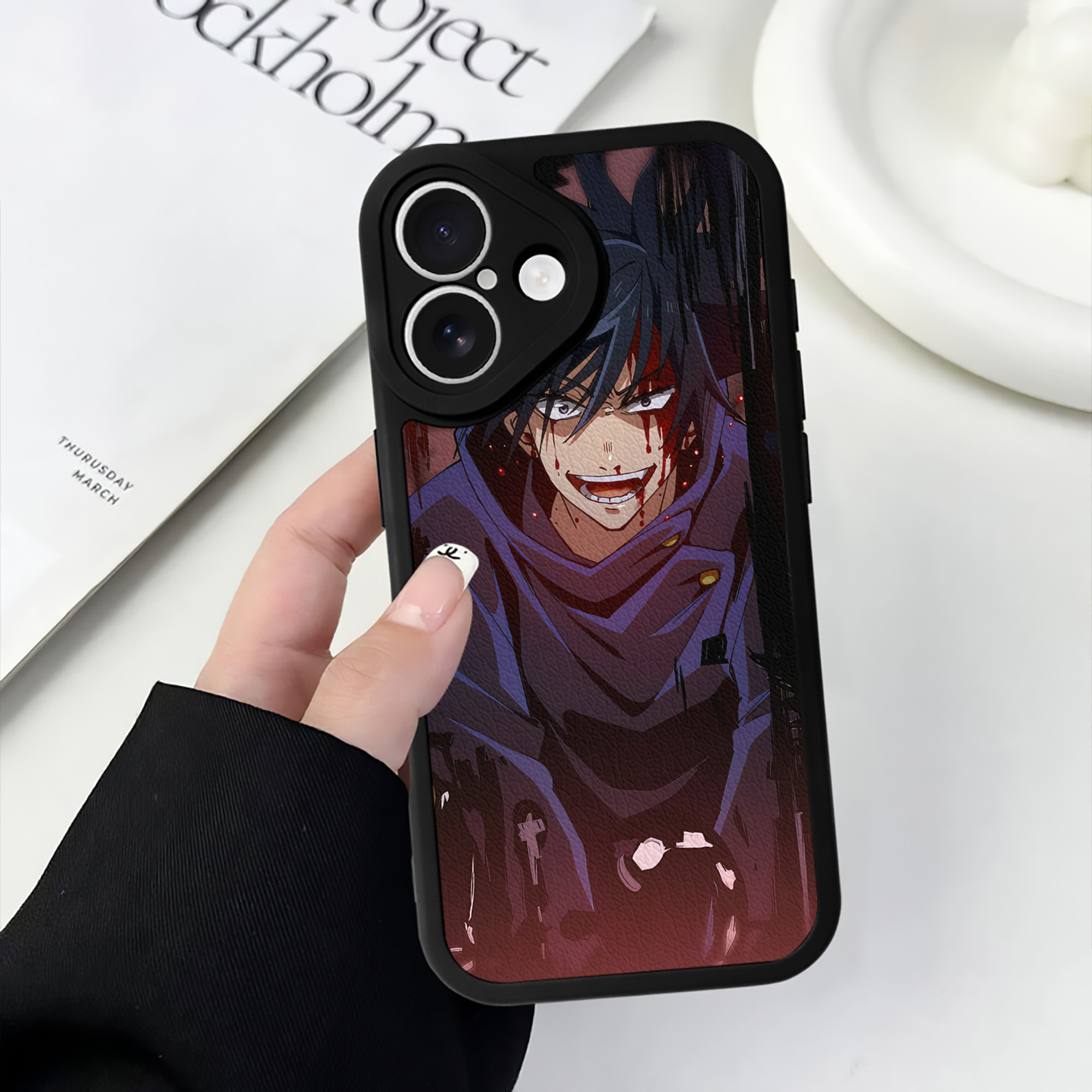 （画像用） SPY×FAMILY间谍家家酒 【iPhone 16シリーズ対応】シリコンスマホケース（レザー調） 材質：シリコン